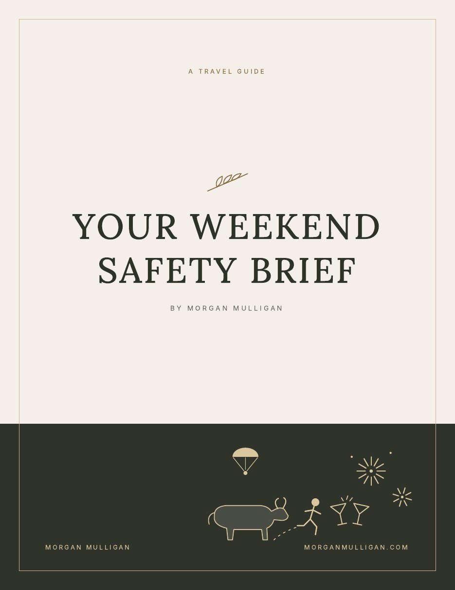 Your Weekend Safety Brief cover